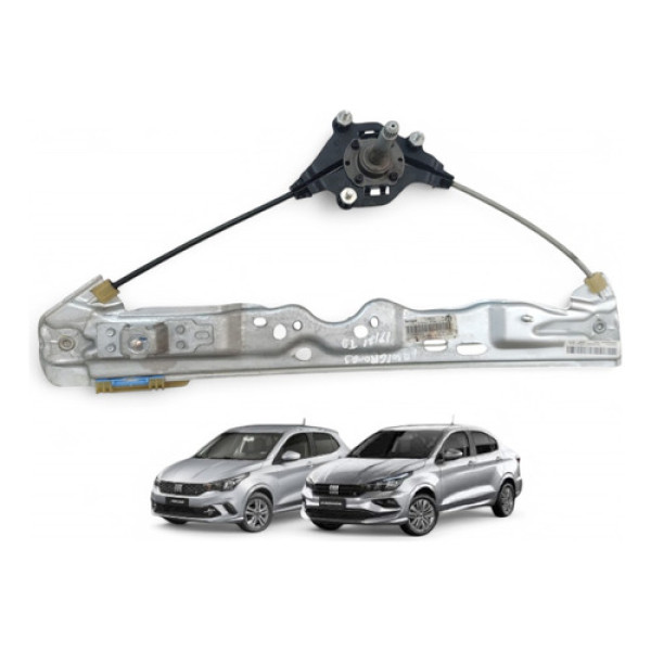 Maquina Manual Vidro Traseiro Direito Argo Cronos 2018 A 21