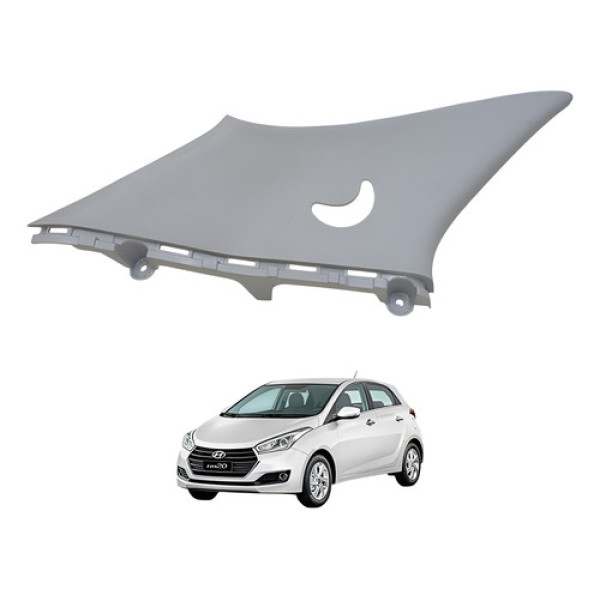 Moldura Lateral Hb20 Hatch Tras Esq 2014 2015 2016 A 2019