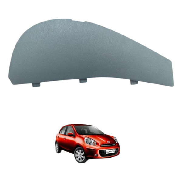 Moldura Esquerda Painel Nissan March 2011 A 2015 684991hk0a