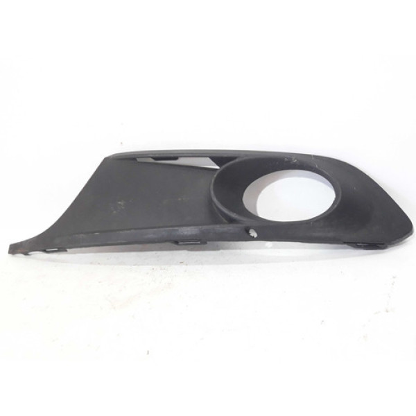 Moldura Grade Farol Milha Esquerdo Jetta 2012  13 14 Preto Esquerdo