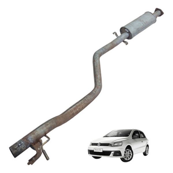 Escapamento Intermediário Gol 1.6 G6 G7 2013 2014 A 2018