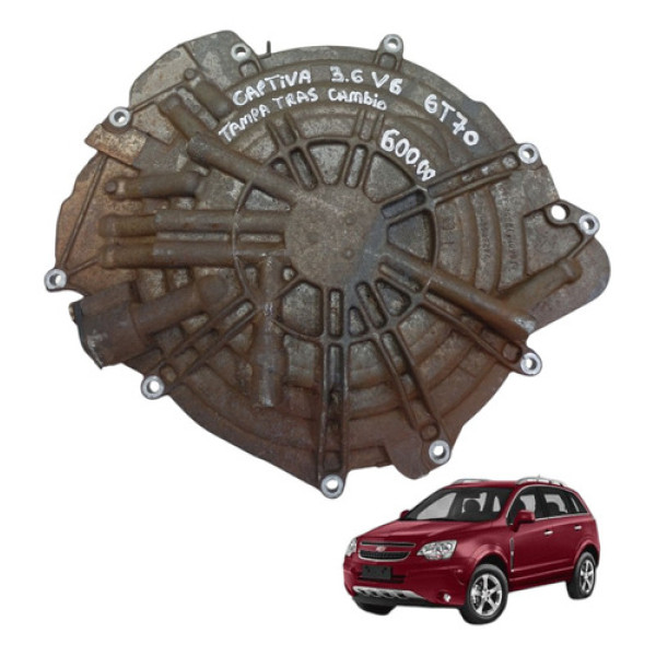 Tampa Traseira Câmbio Captiva 3.6 V6 6t70 2008 2009 A 2011