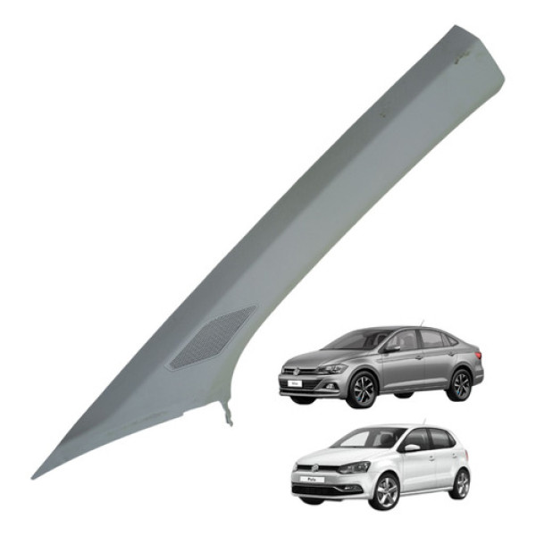 Moldura Coluna Parabrisa Lado Direito Polo Virtus 17/22