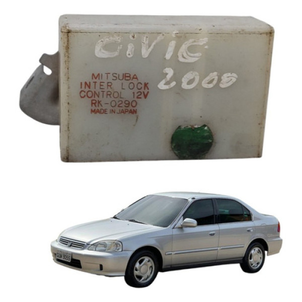 Modulo Trava Elétrica Portas Civic 1996 A 2000 Rk0290