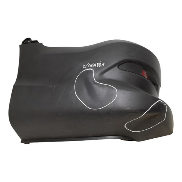 Polaina Traseira Esquerda Fiat Strada 2020/2023 C/avaria