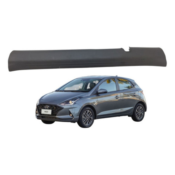 Soleira Porta Dianteira Esquerda Hb20 2020 A 2022 Grafite