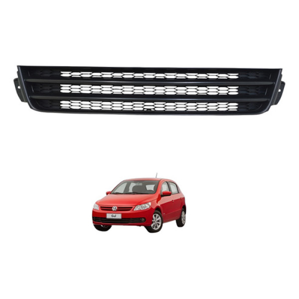 Grade Gol G5 Parachoque Inferior 2009 2010 2011 2012 Preto