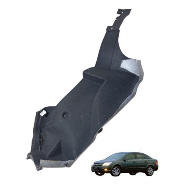 Forro Carpete Porta Malas Esquerda Vectra Sedan 07/11 Origin