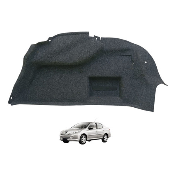 Forro Porta Malas Traseiro Direito Peugeot 207 Passion Sedan