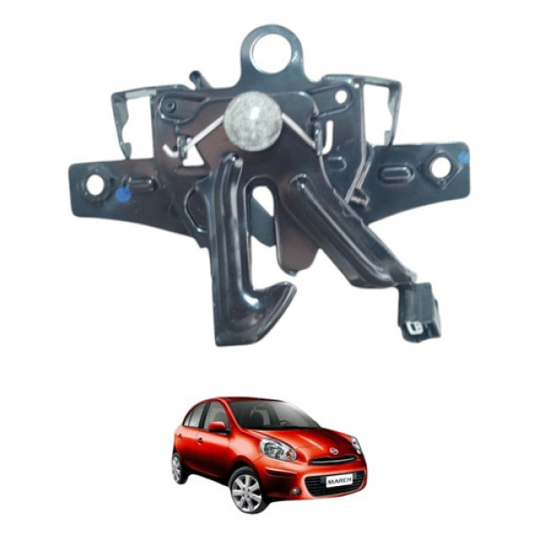 Fechadura Capô Nissan March 2011 A 2015 Original 