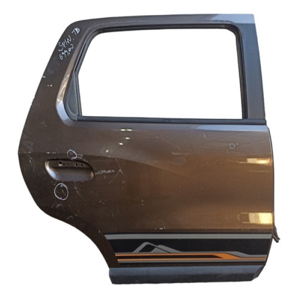 Porta Traseira Direita Chevrolet Spin Todos Os Modelos  Traseira Direito Marrom