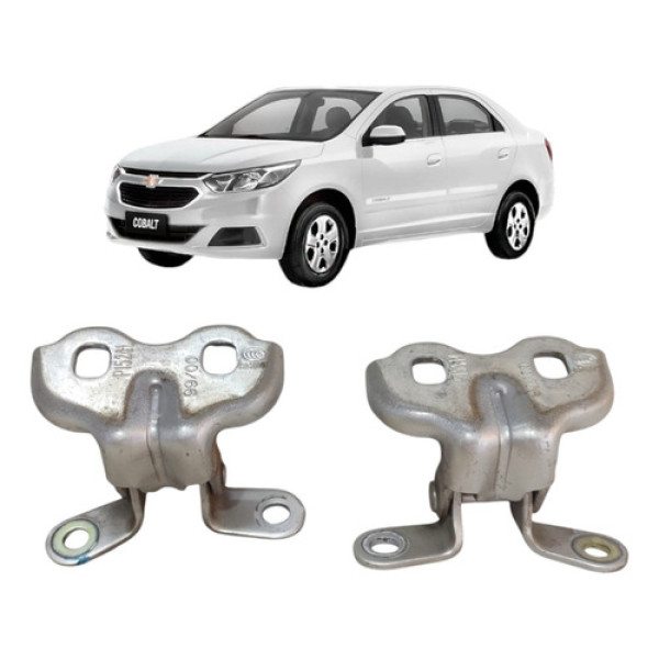 Par Dobradiça Porta Traseira Direita Cobalt 2016 A 2020