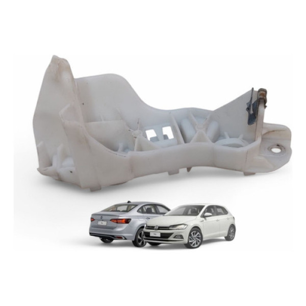 Suporte Esquerdo Para-choque Dianteiro Polo  2017 A 2022