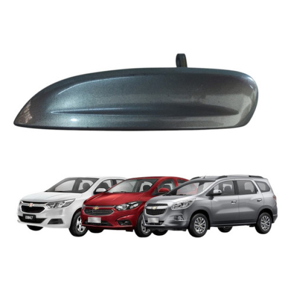 Maçaneta Externa Traseira Esquerda Onix Prisma Spin Cobalt Chumbo Traseira