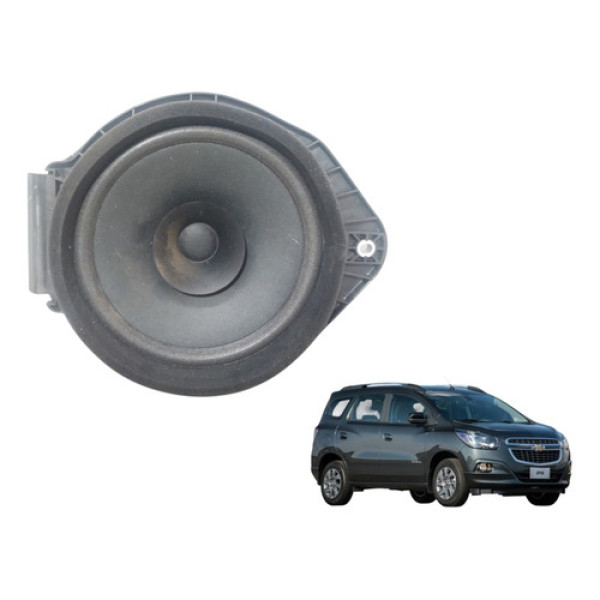 Auto Falante Porta Traseira Esquerda Spin 2013 A 2021 Preto