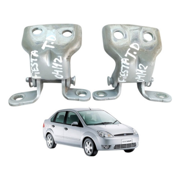 Dobradiça Traseira Direita Fiesta 2004 A 2012