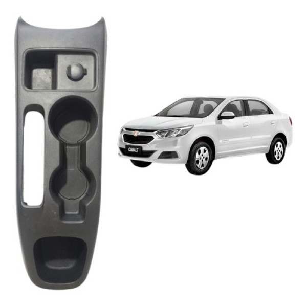 Console Central Porta Copos Cobalt 2016 A 2020 94736362 Preto