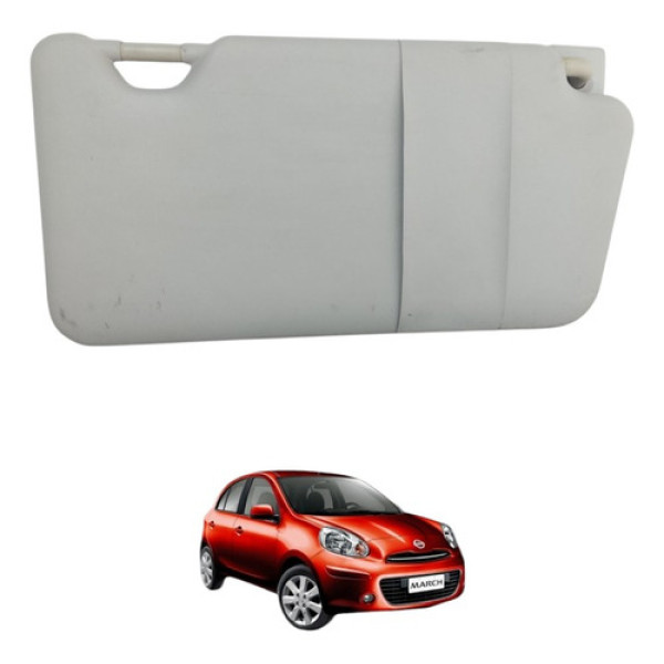 Quebra Sol Esquerdo Com Espelho Nossan March 2011 A 2015