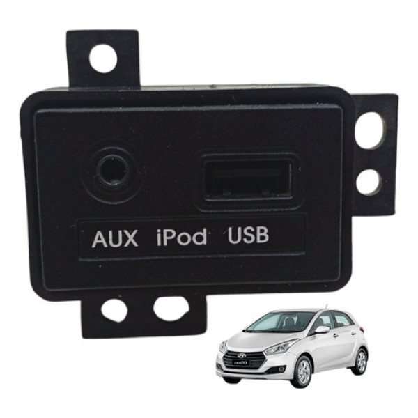 Entrada Usb Console Central Hb20 2012 2013 2014 2015 A 2019