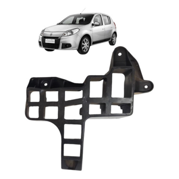 Suporte Esquerdo Para-choque Traseiro Sandero 2007 A 2013