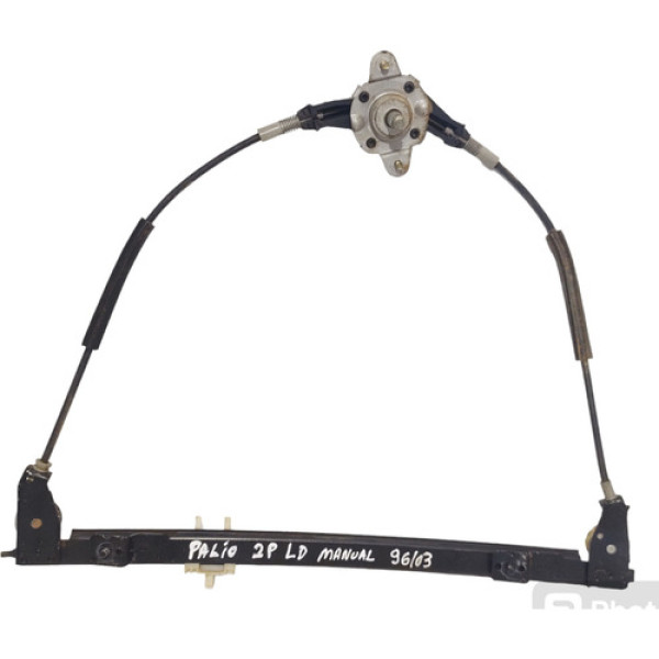 Maquina Vidro Manual Direito Palio 2 Portas 1996 A 2003