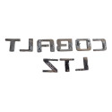 Emblema Cromado Letreiro Tampa Traseira Cobalt Ltz 2016 A 20 Cromado