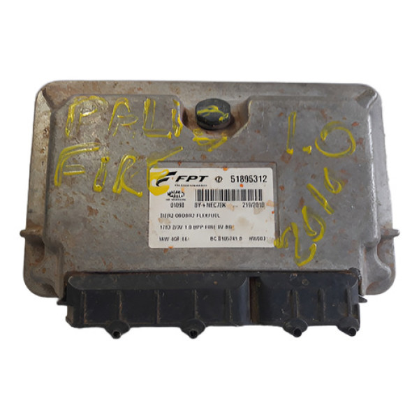 Módulo Injeção Palio Fire 1.0 2016 51895312 74 Pinos Origina