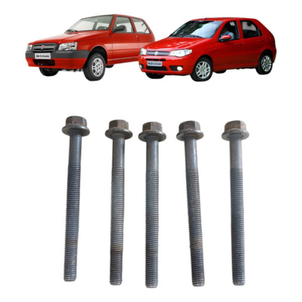 Parafuso Cabeçote Palio Uno 1.0 Fire 2005 A 2011. 5 Unidades