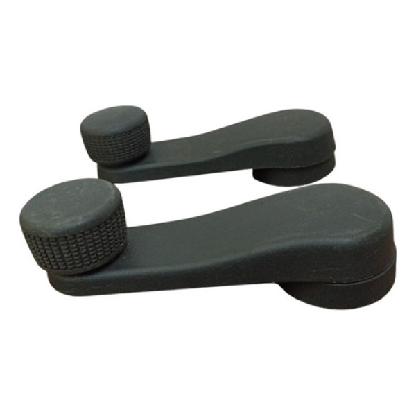 Par Manivela Vidro Gol Voyage Saveiro G4 G5 G6 G7 G8 Preto