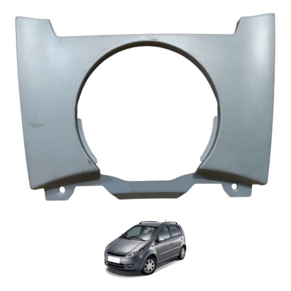 Moldura Tomada 12v Chery Face 2010 2011 2012 2013 2014