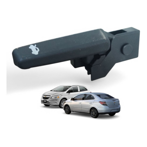 Puxador Alavanca Abertura Capô Onix Prisma 2013 A 2019