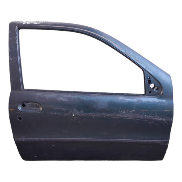 Porta Lado Direito Fiat Palio Strada 1996 A 2003  Verde Direito Dianteira