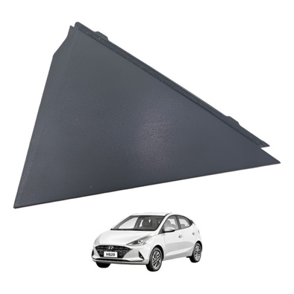 Moldura Acabamento Tras Direito Hb20 Hatch 2020 A 2022