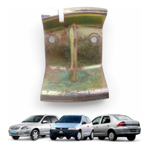 Suporte Maçaneta Externa Dianteiro Esquerdo Celta 2002 A 16 Dourado Dianteira