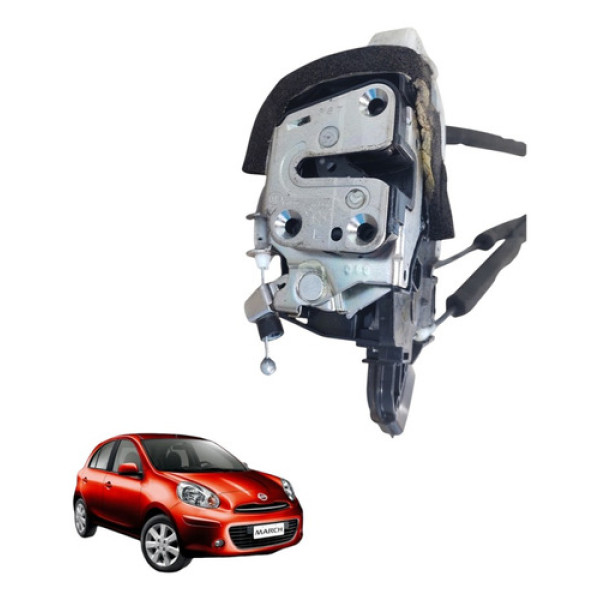 Fechadura Elétrica Dianteira Esquerda Nissan March 2011 A 15