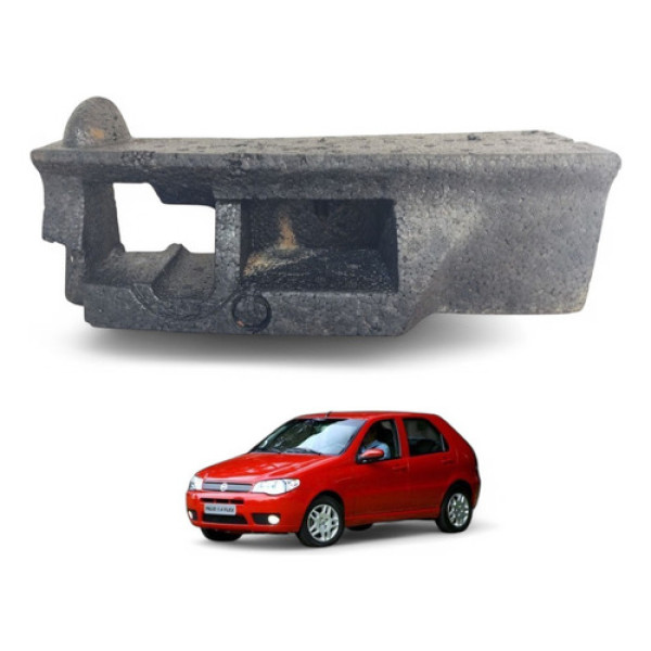 Absorvidor Impacto Para-choque Traseiro Siena 2004 A 2008