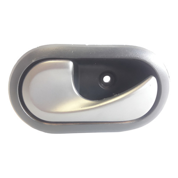 Maçaneta Interna Traseira Esquerda Sandero 07/14 Original Preto Traseira