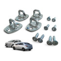 Kit Batentes Trinco Fechadura Onix Prisma 2013 A 2019