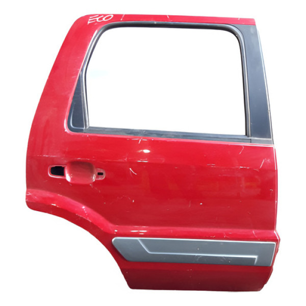 Porta Traseira Direita Ecosport Original 2003/2012 Vermelha 