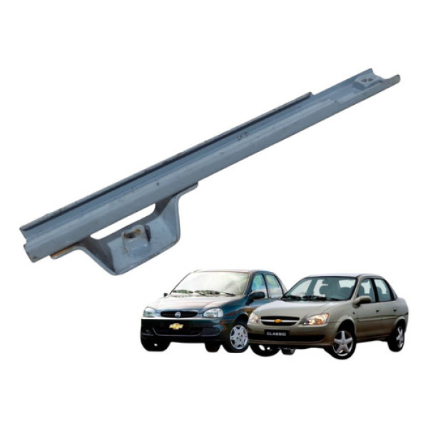 Guia Vidro Dianteiro Ambos Lados Classic 1996 A 2016 Cinza