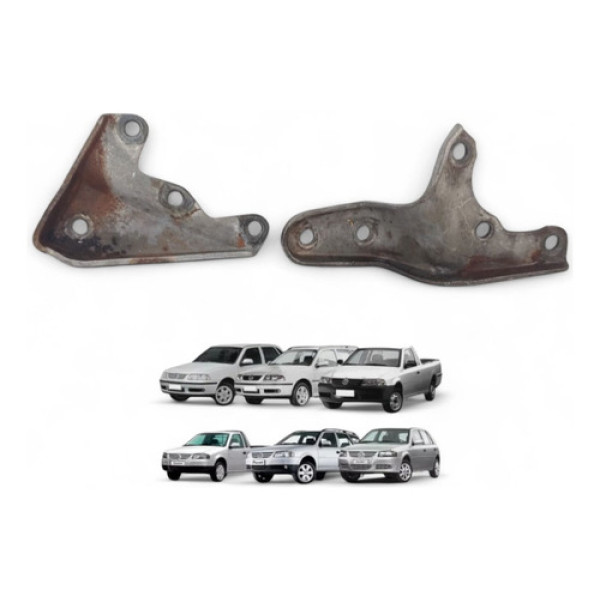 Par Suporte Coxim Cambio Gol Saveiro Parati 1.6 Ap 1995/2009