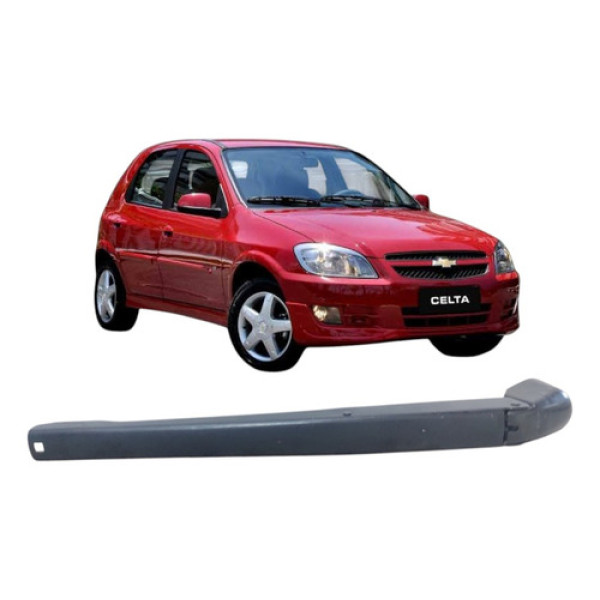 Braço Limpador Vidro Traseiro Celta 2007 A 2015