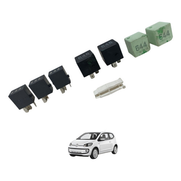 Kit Reles Caixa Fusível Volks Up 1.0 2014 2015 2016 A 2021