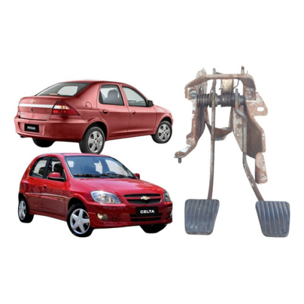 Pedal Freio Embreagem Celta 2002 A 2012