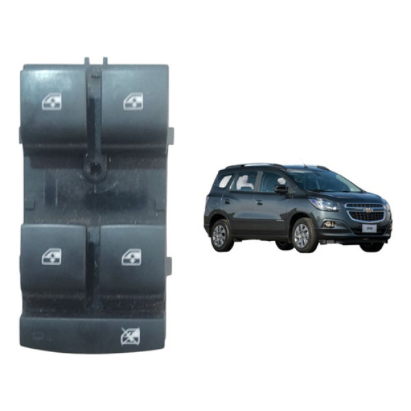 Botão Vidro Elétrico Diant Esquerdo Spin  Onix 2013 A 2021