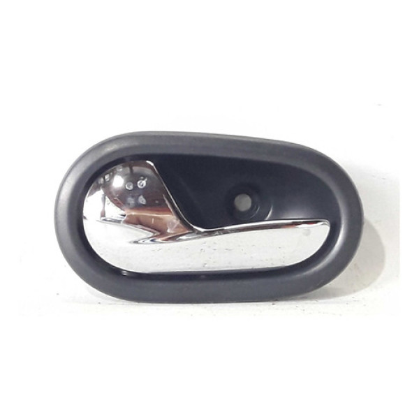 Macaneta Interna Dianteira Esquerda Sandero/logan 15/20 Cromada