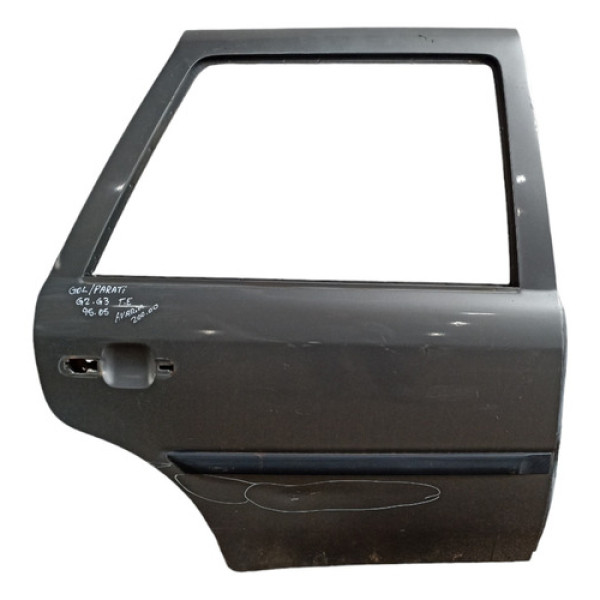 Porta Traseira Direita Gol Parati 1995 1996 G2 G3 C/avaria Traseira Direito Cinza