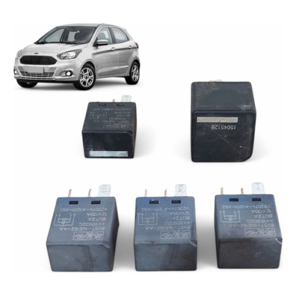 Kit Relé Auxiliar Ford Ecosport  Ka 2013 A 2019 8v5t14b192aa