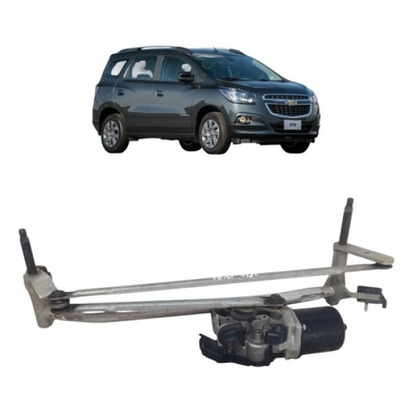 Galhada Com Motor Limpador Parabrisa Spin 2013 A 2021 Direito