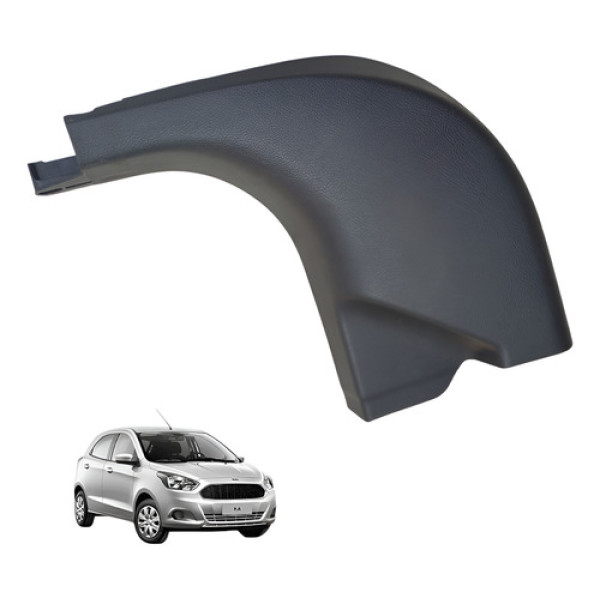 Moldura Ford Ka Soleira Dian Direita 2014 2015 2016 A 2021 Preto